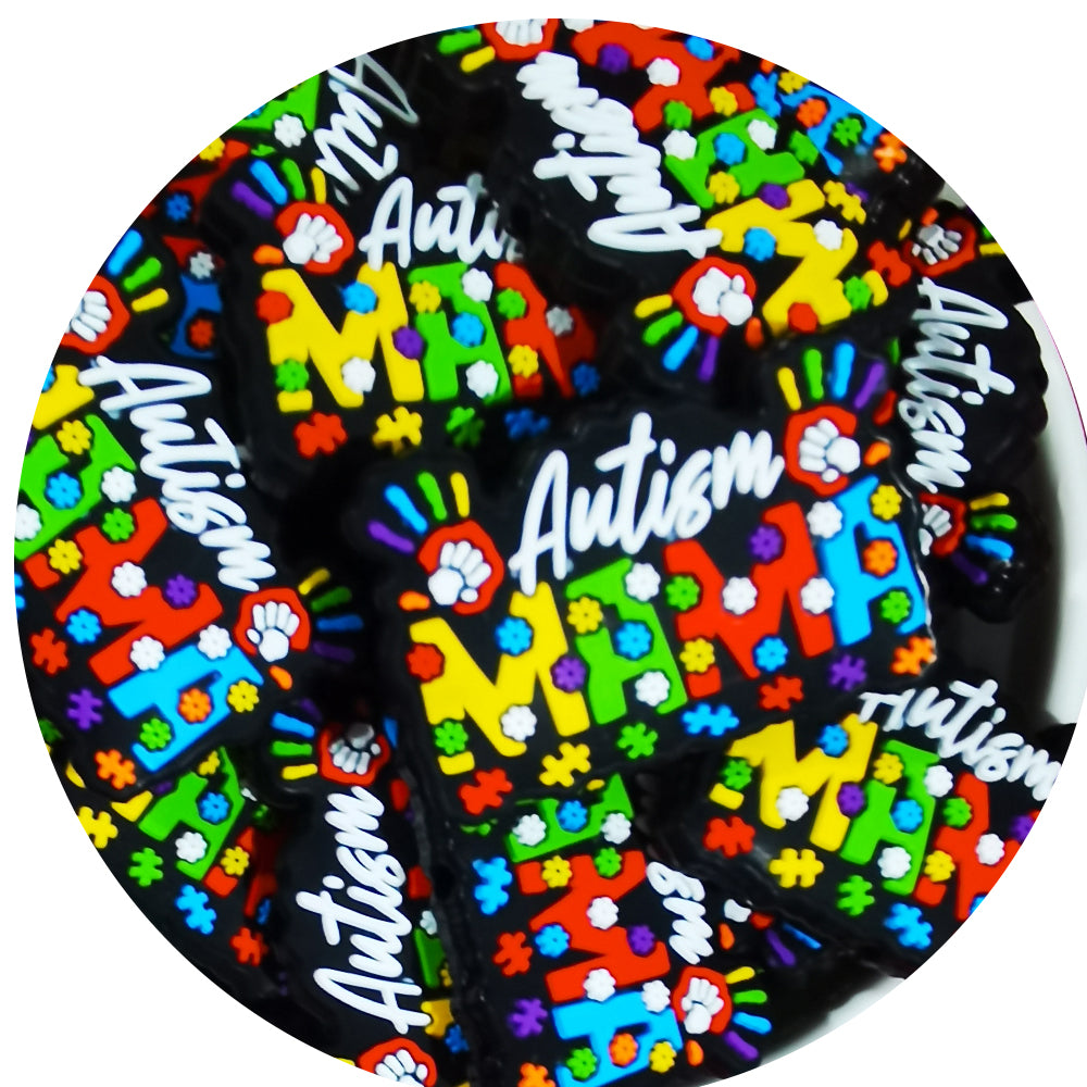 Autism MAMA Silicone Focal Beads