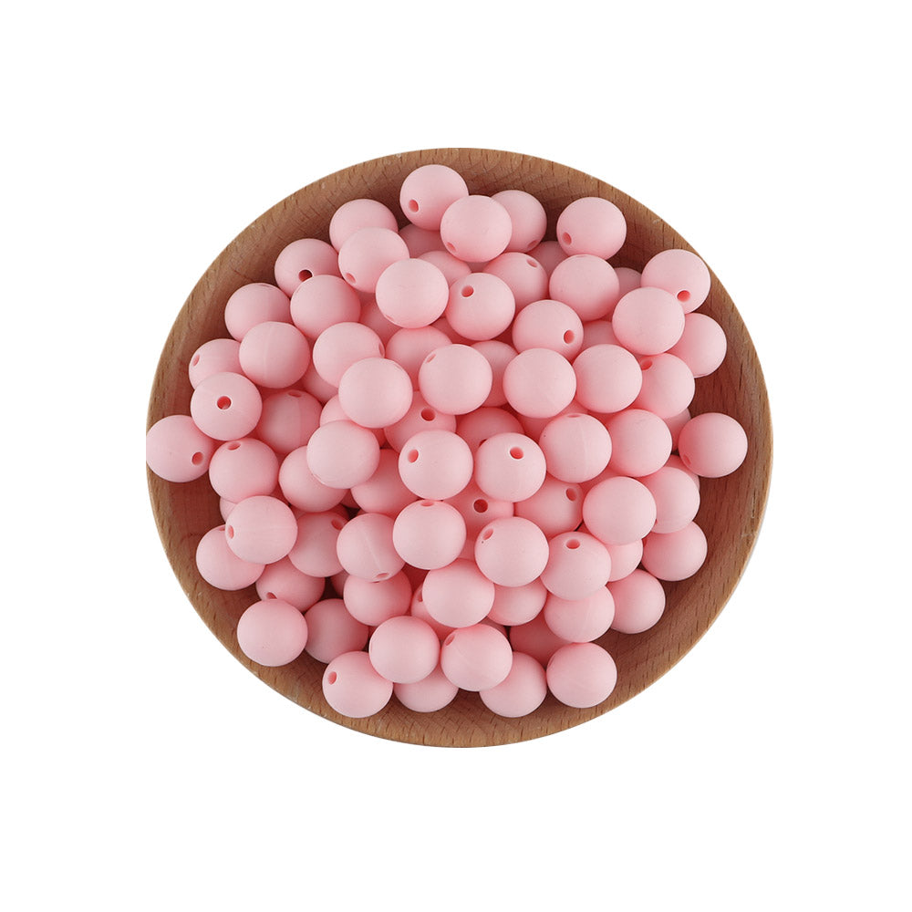 12mm Silicone Round Bead