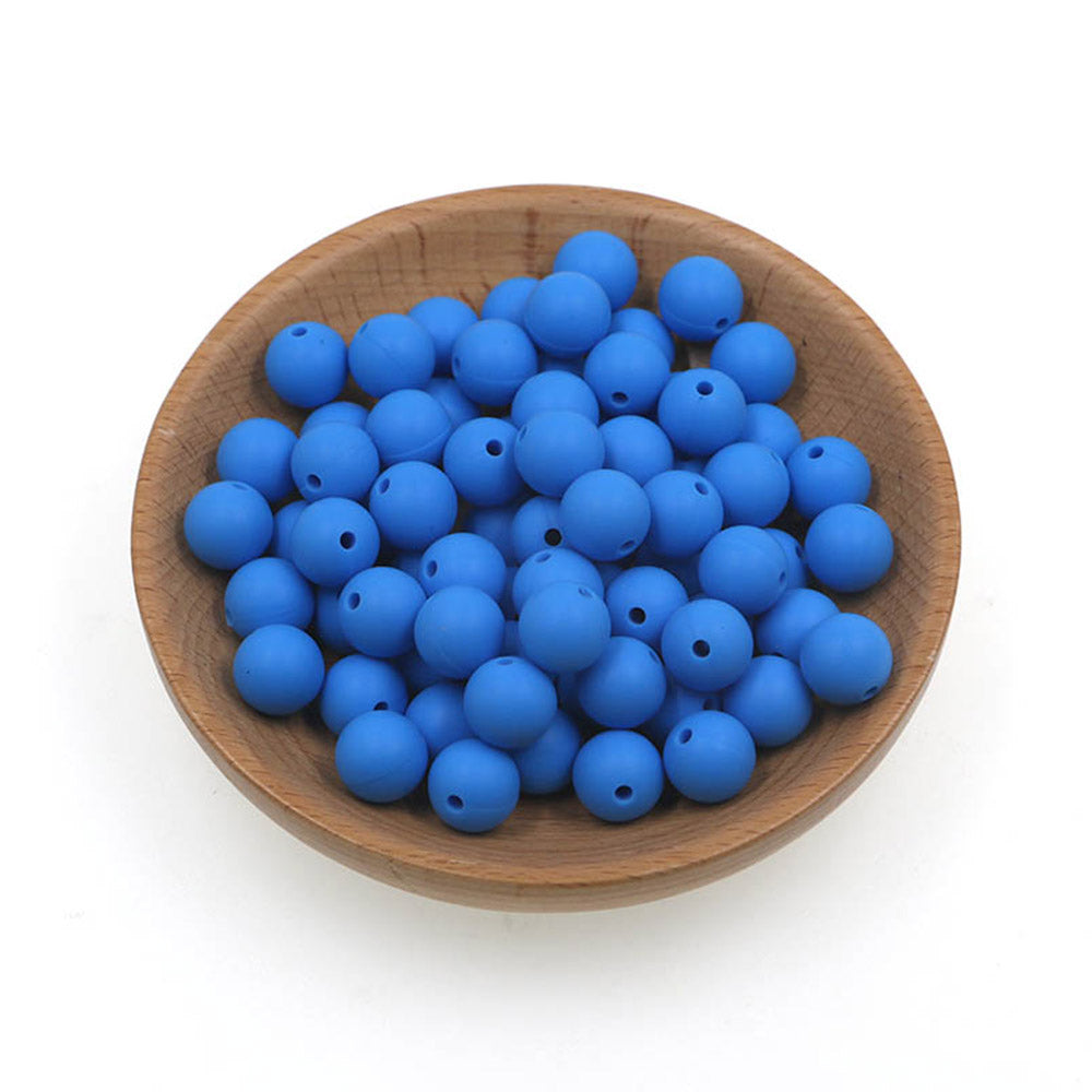 12mm Silicone Round Bead
