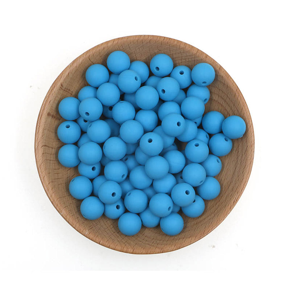 12mm Silicone Round Bead